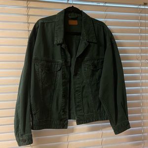 Green Denim Jacket